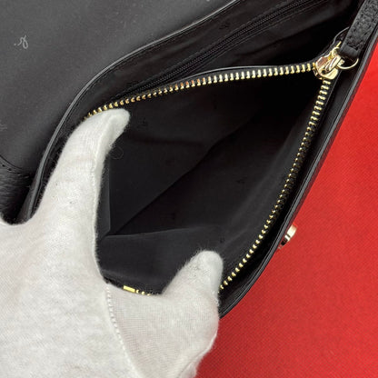 未使用品 agnès b. VOYAGE レザー ショルダーバッグ ブラック レディース バッグ